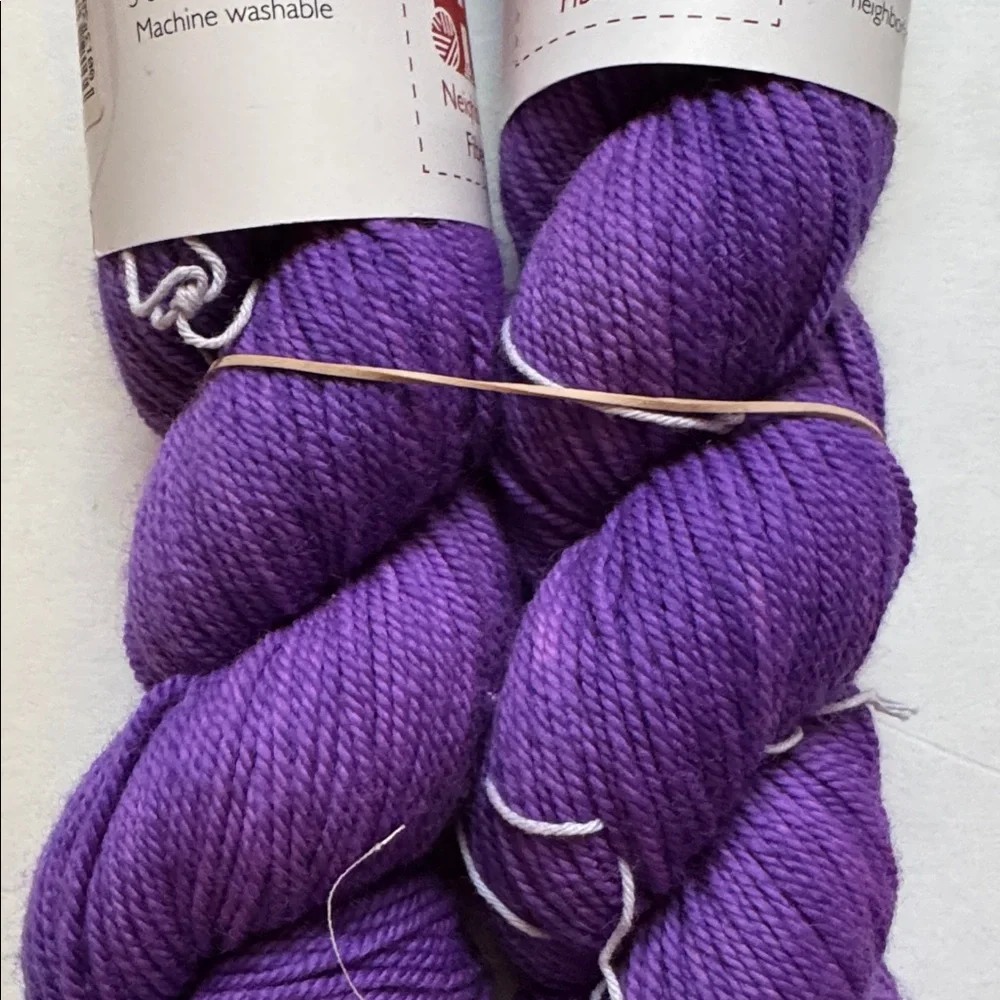 4 Skein purple bundle Sock/DK weight
See pics and description below - Picture 8 of 8